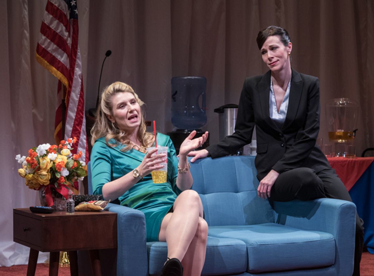 Nadia Bowers, Christa Scott-Reed at 