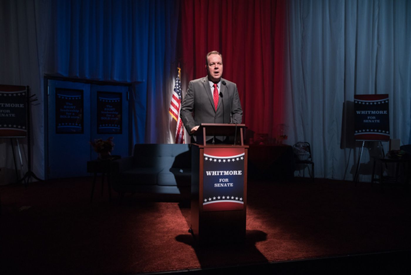 Photo Flash: See Brand New Production Shots from Off-Broadway's CHURCH & STATE  Image