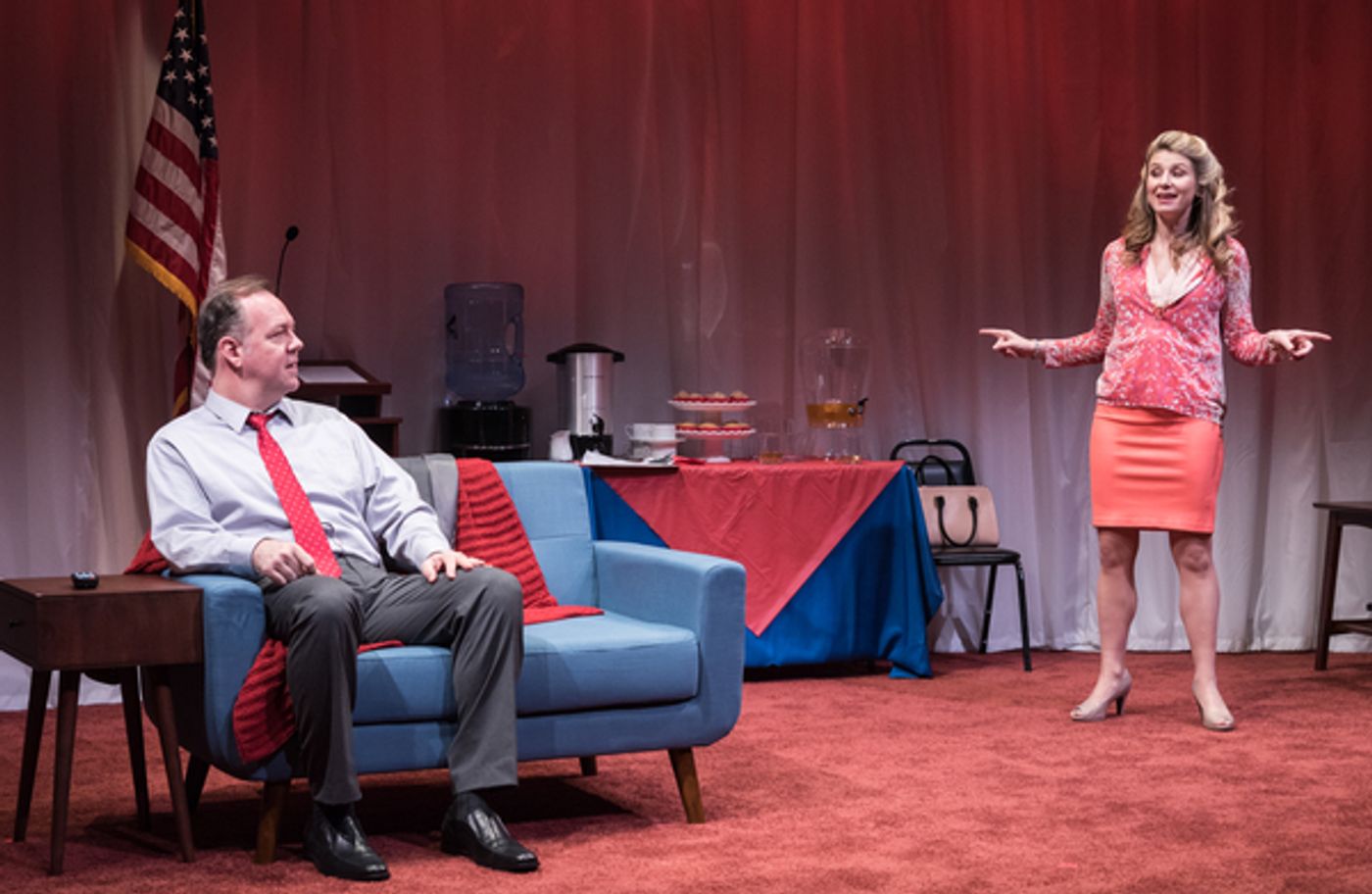 Photo Flash: See Brand New Production Shots from Off-Broadway's CHURCH & STATE  Image