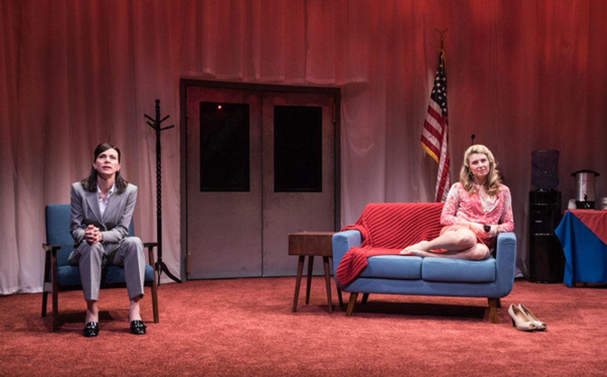 Christa Scott-Reed, Nadia Bowers  at 