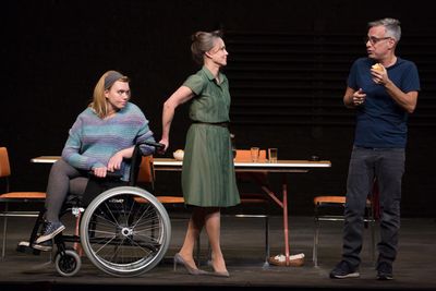 Madison Ferris, Sally Field, and Joe Mantello Photo