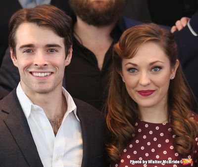 Corey Cott and Laura Osnes Photo
