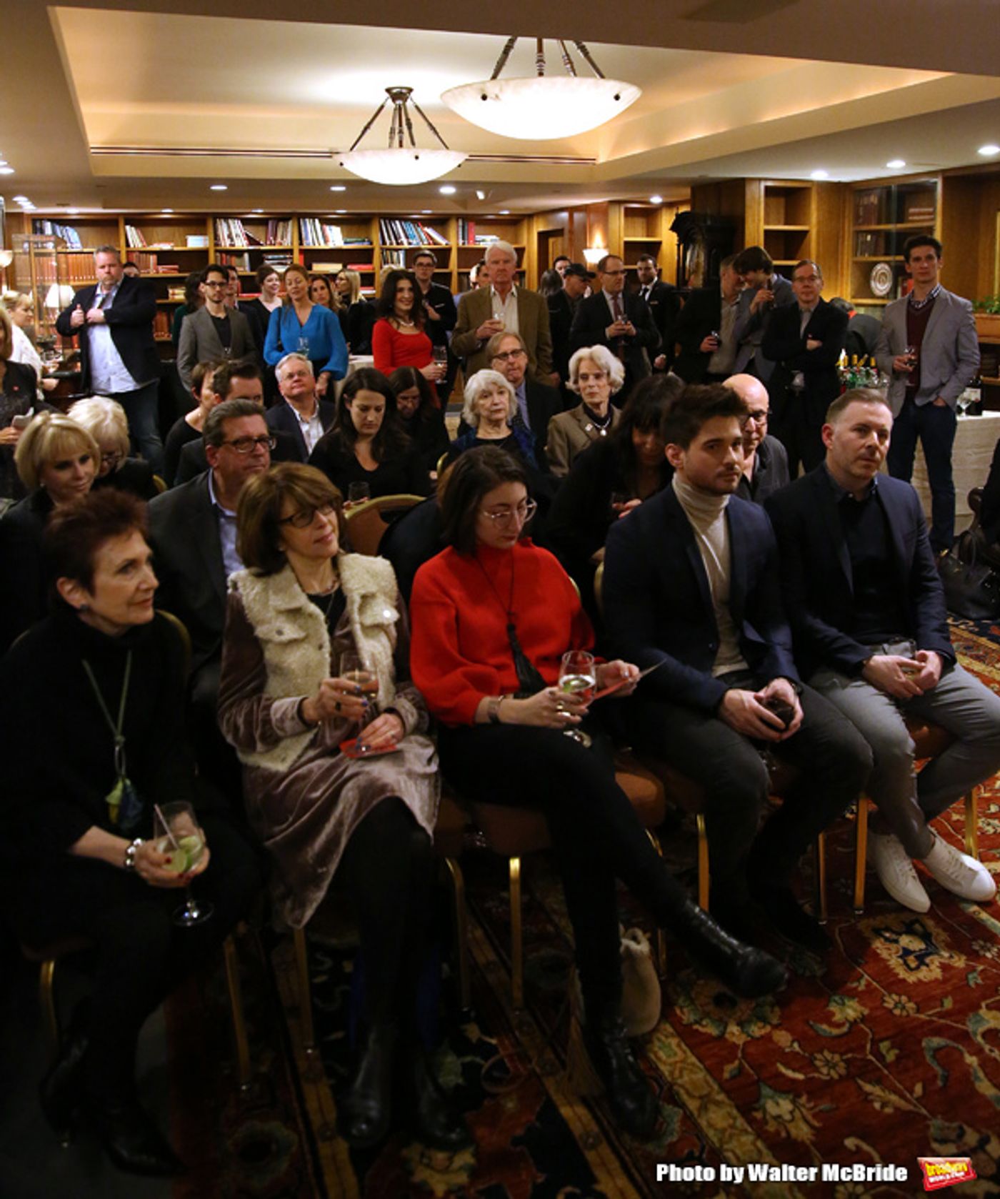 Photo Coverage: Inside the Dramatists Guild Fund's Salon with Rick Elice and Andrew Lippa  Image