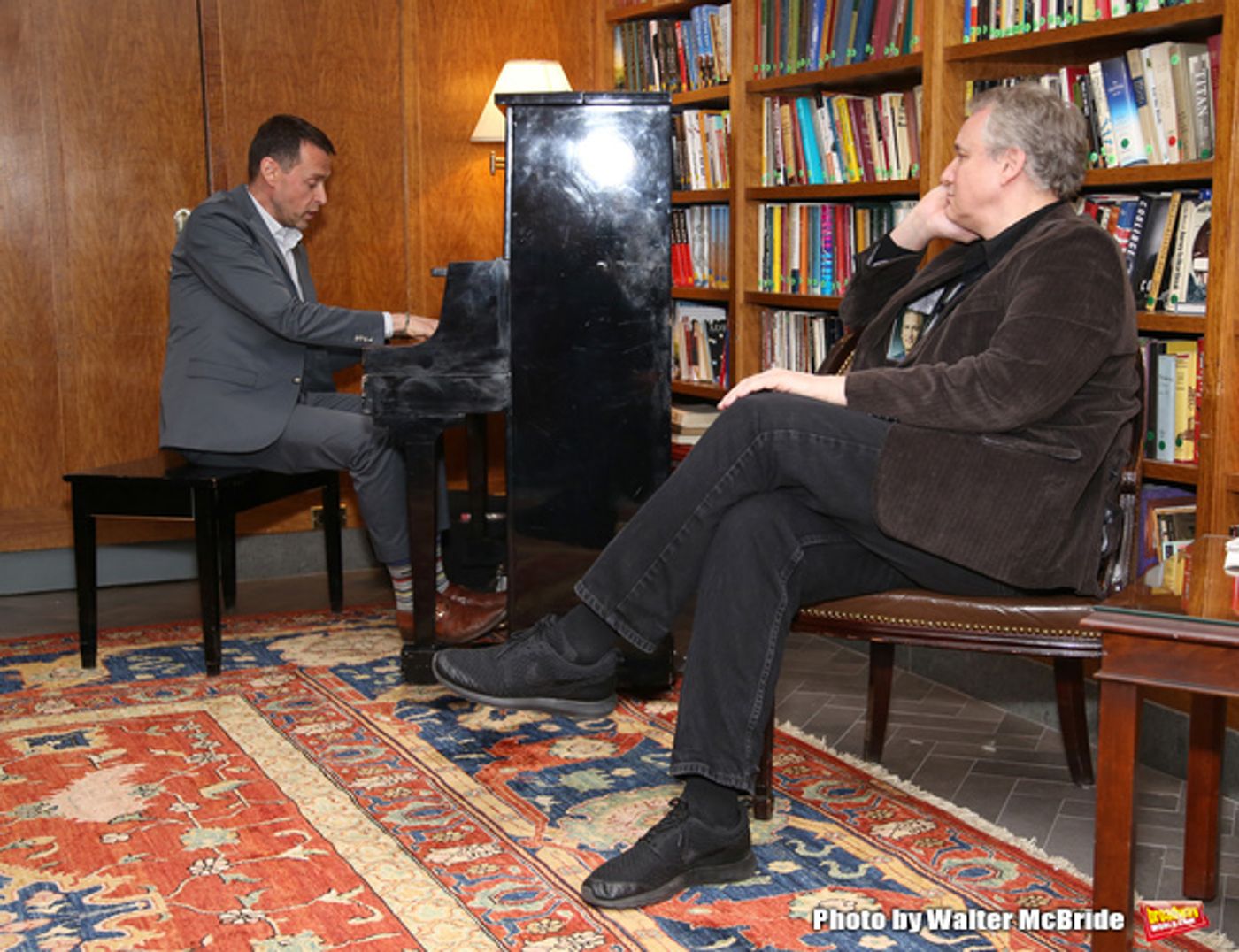 Photo Coverage: Inside the Dramatists Guild Fund's Salon with Rick Elice and Andrew Lippa  Image