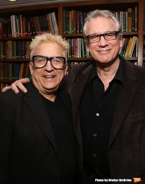 Ken Fallin and Rick Elice @ BroadwayWorld Ken Fallin and Rick Elice Photo