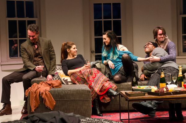 Omar Metwally, Marisa Tomei, Lena Hall, Austin Smith, and David McElwee Photo