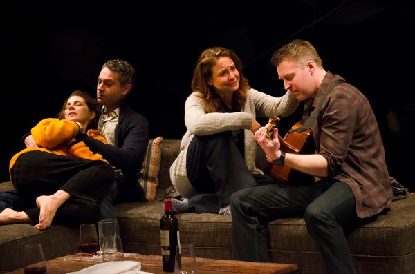 Marisa Tomei, Omar Metwally, Robin Weigert, and Brian Hutchison Photo