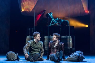 Joshua McGuire and Daniel Radcliffe Photo