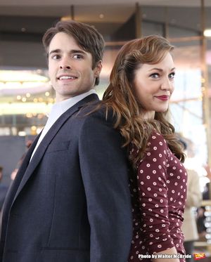 Corey Cott and Laura Osnes @ BroadwayWorld Corey Cott and Laura Osnes Photo