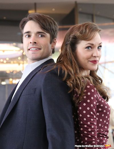 Corey Cott and Laura Osnes Photo