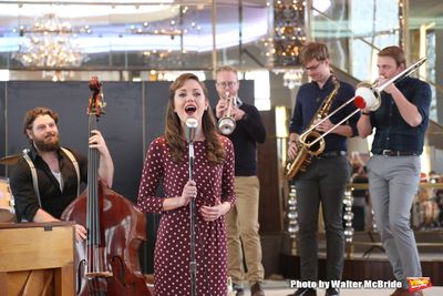 Laura Osnes and cast  Photo