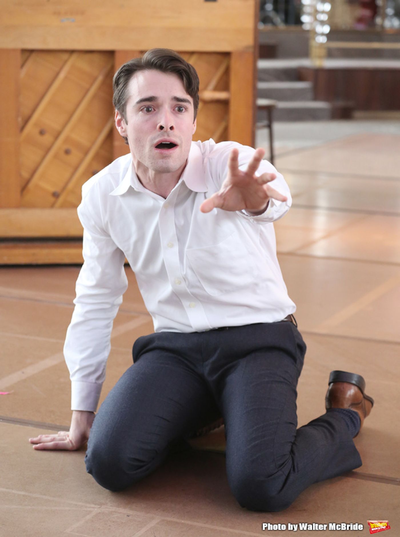 Photo Coverage: The Band's All Here! In Rehearsal with the Company of BANDSTAND  Image