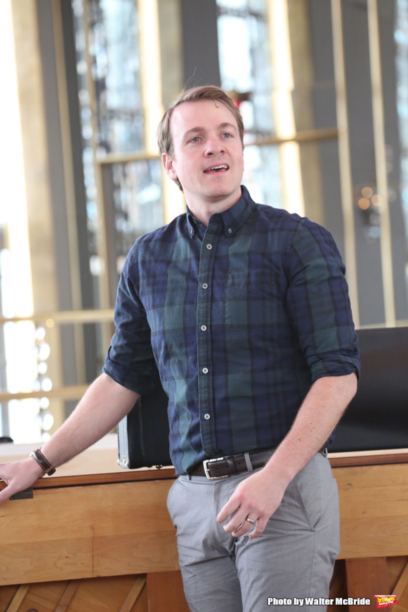 Photo Coverage: The Band's All Here! In Rehearsal with the Company of BANDSTAND  Image