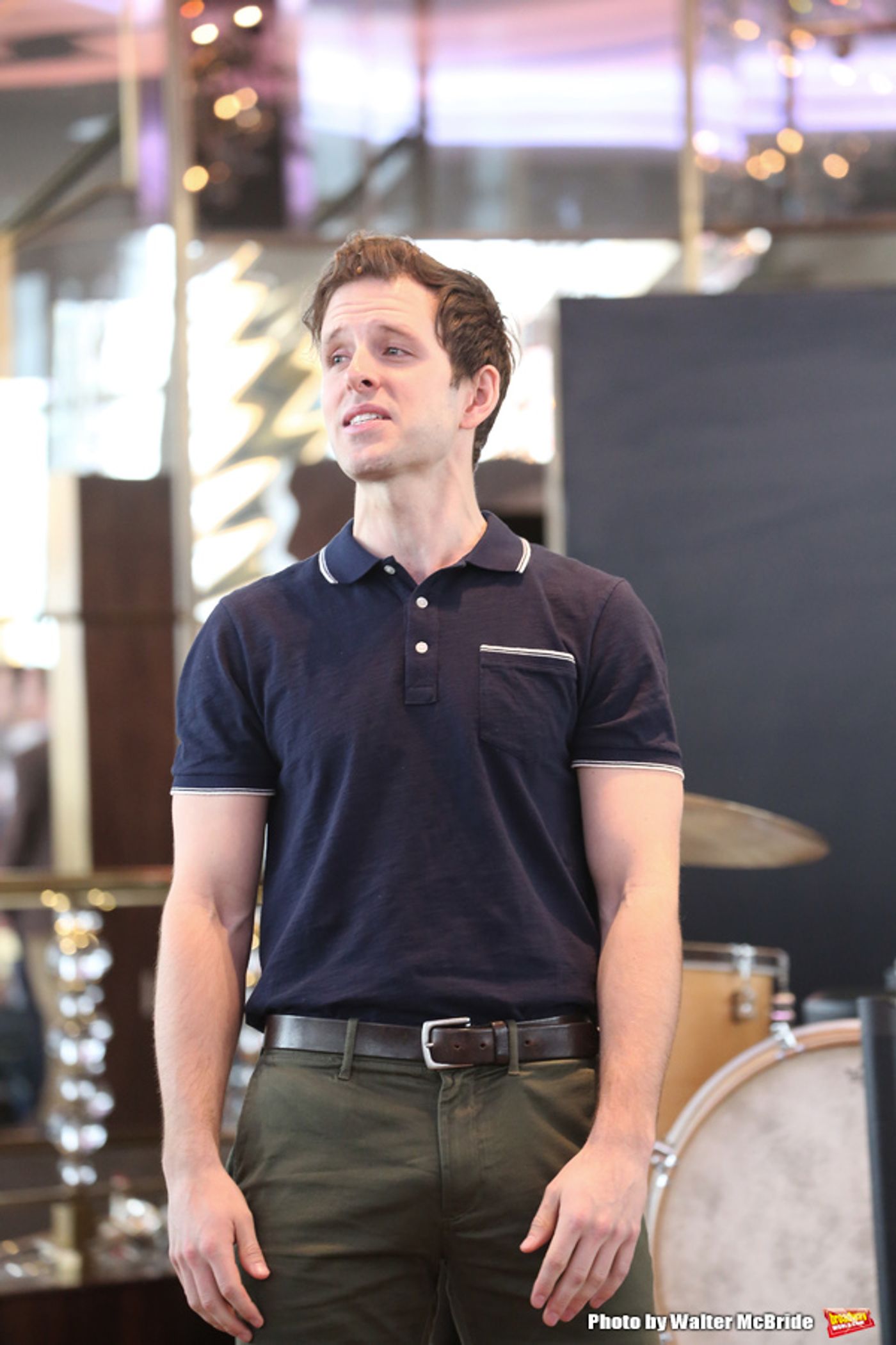 Photo Coverage: The Band's All Here! In Rehearsal with the Company of BANDSTAND  Image