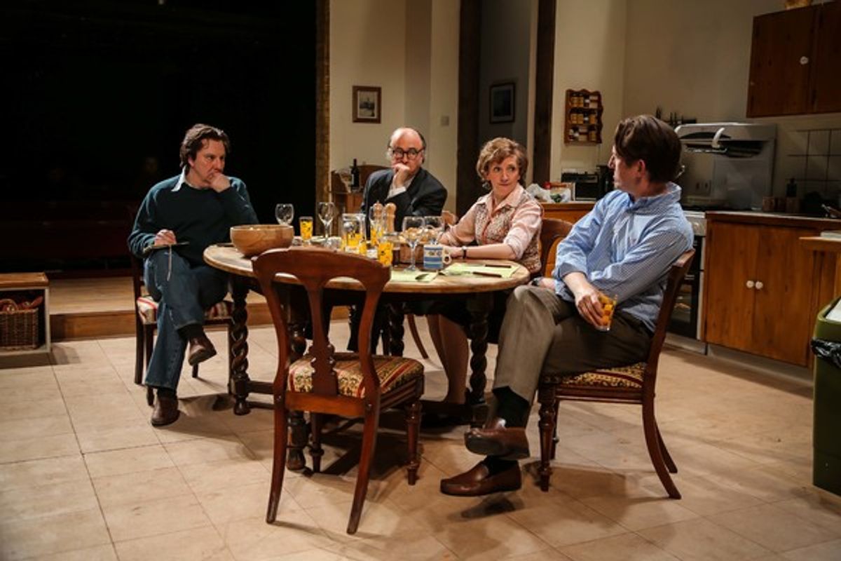 Roger Allam, Paul Chahidi, Debra Gillett, Tom Goodman-Hill at 