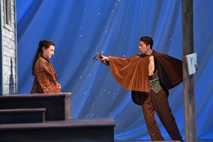 Tess Jonas and Michael Luongo @ BroadwayWorld Tess Jonas and Michael Luongo Photo