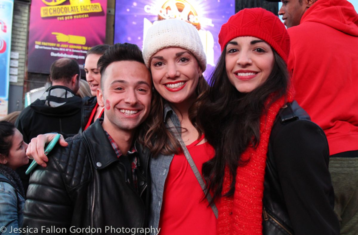 Daniel Quadrino, Kara Lindsay and Ana Villafane at 