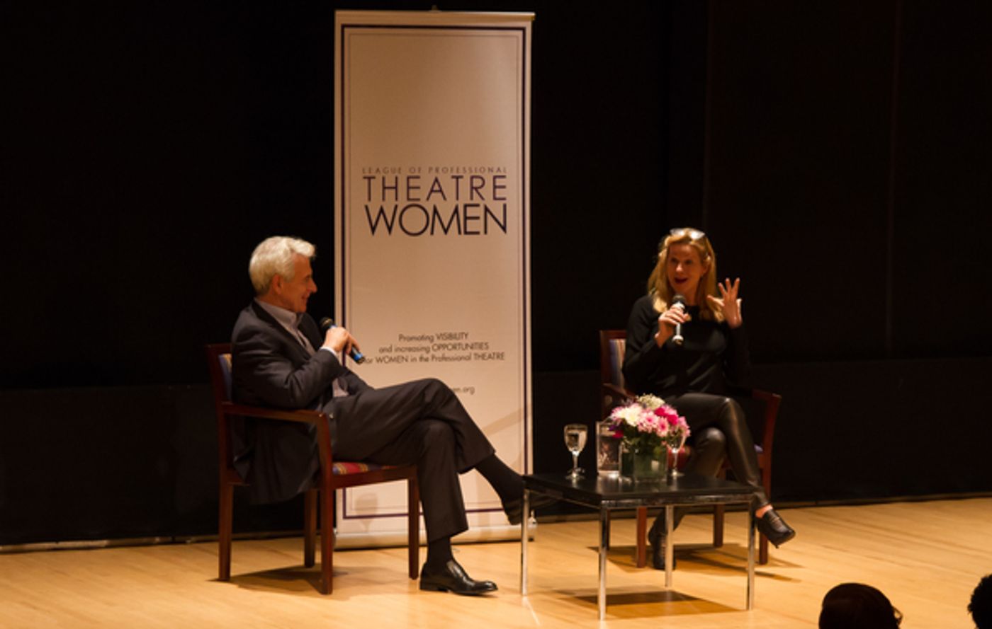 Photo Flash: The League Of Professional Theatre Women Interviews Broadway Bound Laura Linney  Image