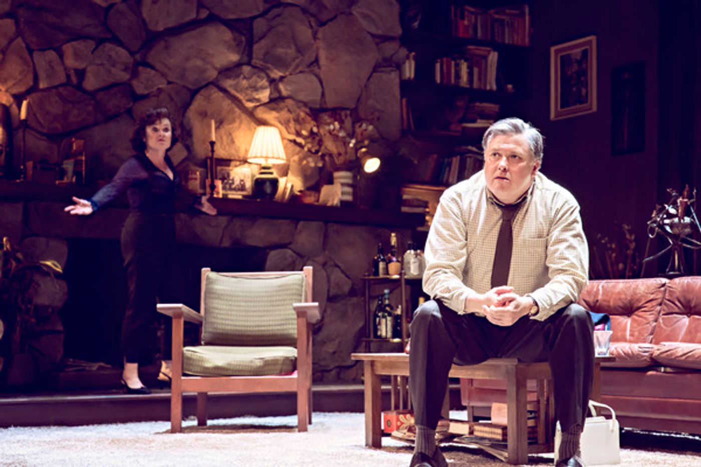 Photo Flash: Imelda Staunton and Conleth Hill Star in WHO'S AFRAID OF VIRGINIA WOOLF?  Image