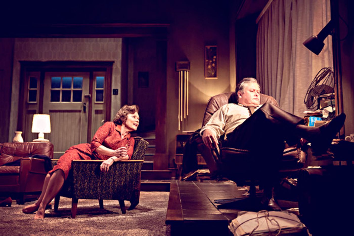 Photo Flash: Imelda Staunton and Conleth Hill Star in WHO'S AFRAID OF VIRGINIA WOOLF?  Image