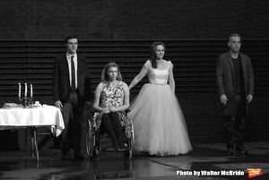 Finn Wittrock, Madison Ferris, Sally Field and Joe Mantello  Photo