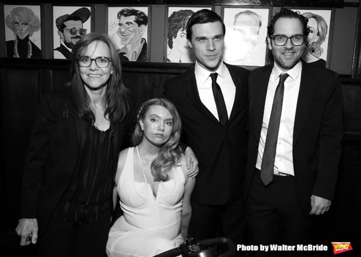 Sally Field, Madison Ferris, Finn Wittrock and Sam Gold  at 