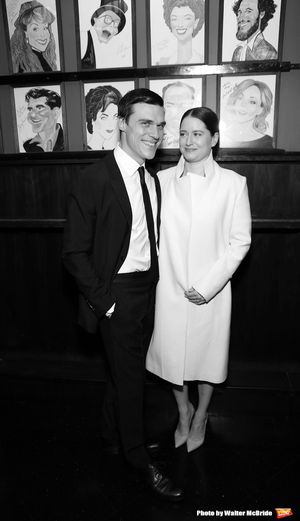 Finn Wittrock and wife Sarah Roberts @ BroadwayWorld Finn Wittrock and wife Sarah Roberts Photo