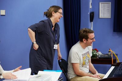 Brigid Larmour and Oli Jackson Photo
