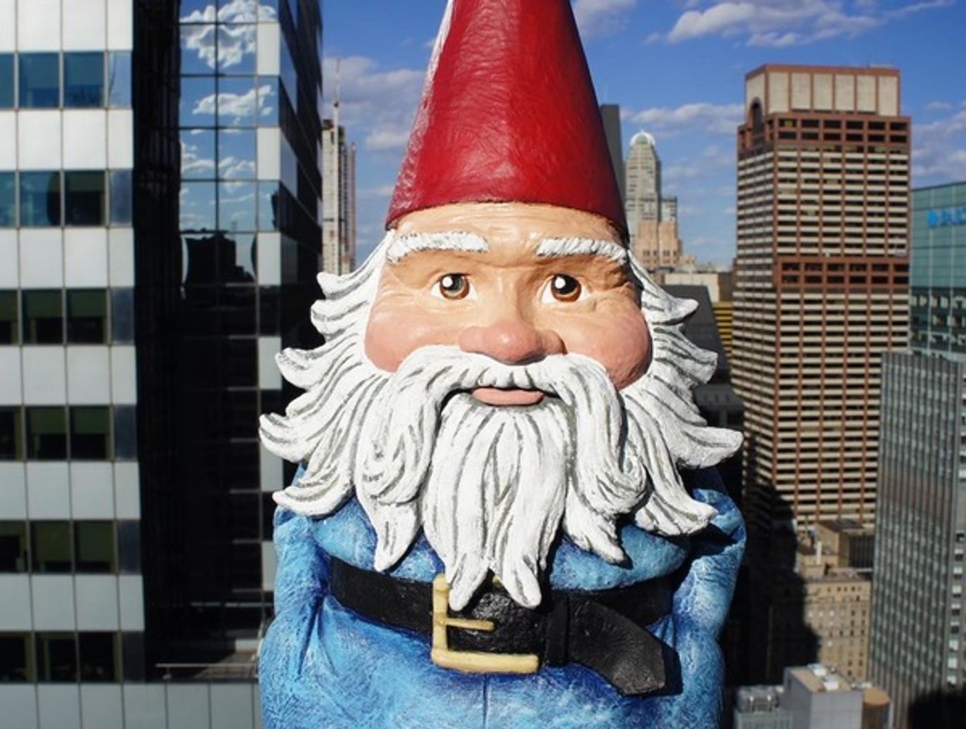 Photo Flash: Travelocity's Roaming Gnome Gets a Front Row Seat to AMELIE!  Image