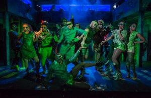 (pictured) The cast of Kokandy Productions’ revival of THE WIZ, directed by Lili-Anne Brown with music direction by Jimmy Morehead. Photo by Michael Brosilow. @ BroadwayWorld (pictured) The cast of Kokandy Productions’ revival of THE WIZ, directed by Li Photo