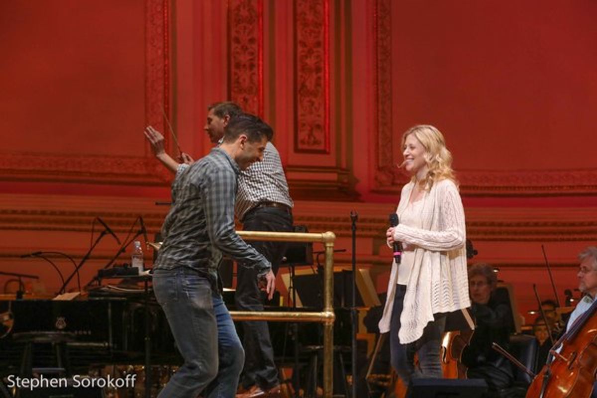 Tony Yazbeck Steven Reineke, Cassie Levy at 