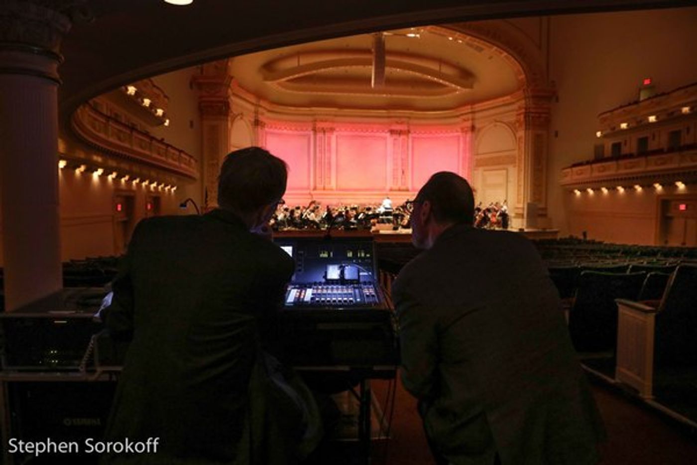 Photo Coverage: Caissie Levy and Tony Yazbeck Rehearse for NY Pops' Tribute to Kander & Ebb  Image
