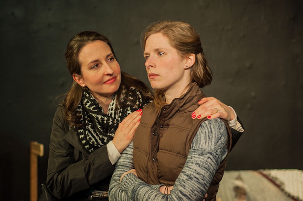 Andrea Irwin, Karen Slater at 