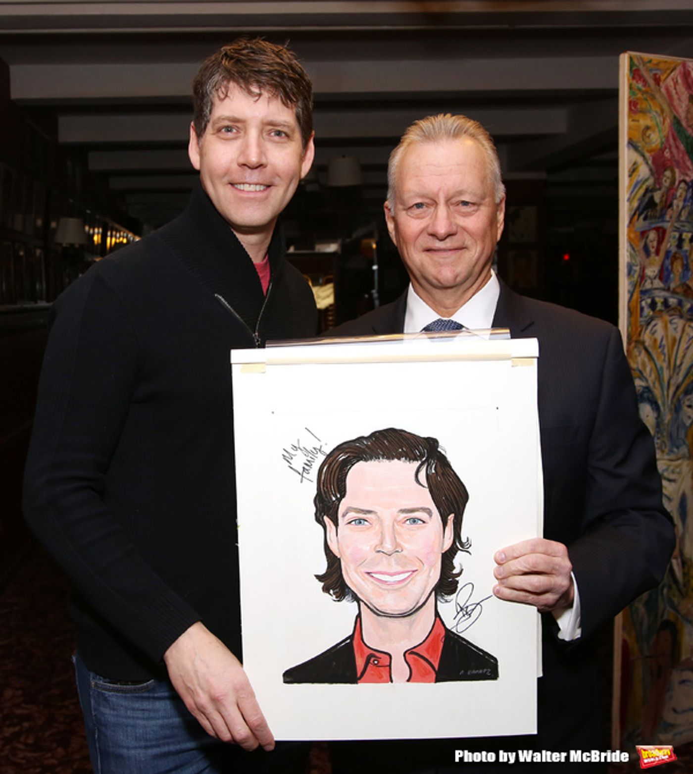 Photo Coverage: James Barbour Celebrates Sardi's Portrait Unveiling  Image