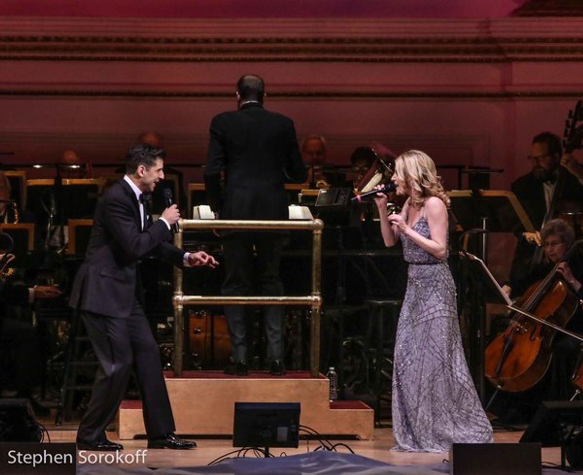 Tony Yazbeck & Caissie Levy at 