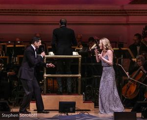 Tony Yazbeck & Caissie Levy Photo