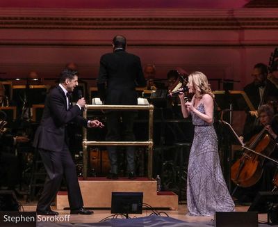 Tony Yazbeck & Caissie Levy Photo
