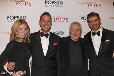 Caissie Levy, Steven Reineke, John Kander, Tony Yazbeck Photo