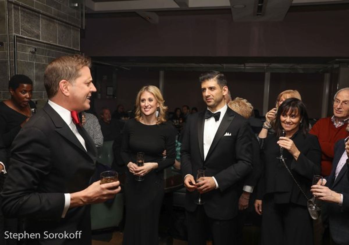 Steven Reineke, Caissie Levy, Tony Yazbeck at 