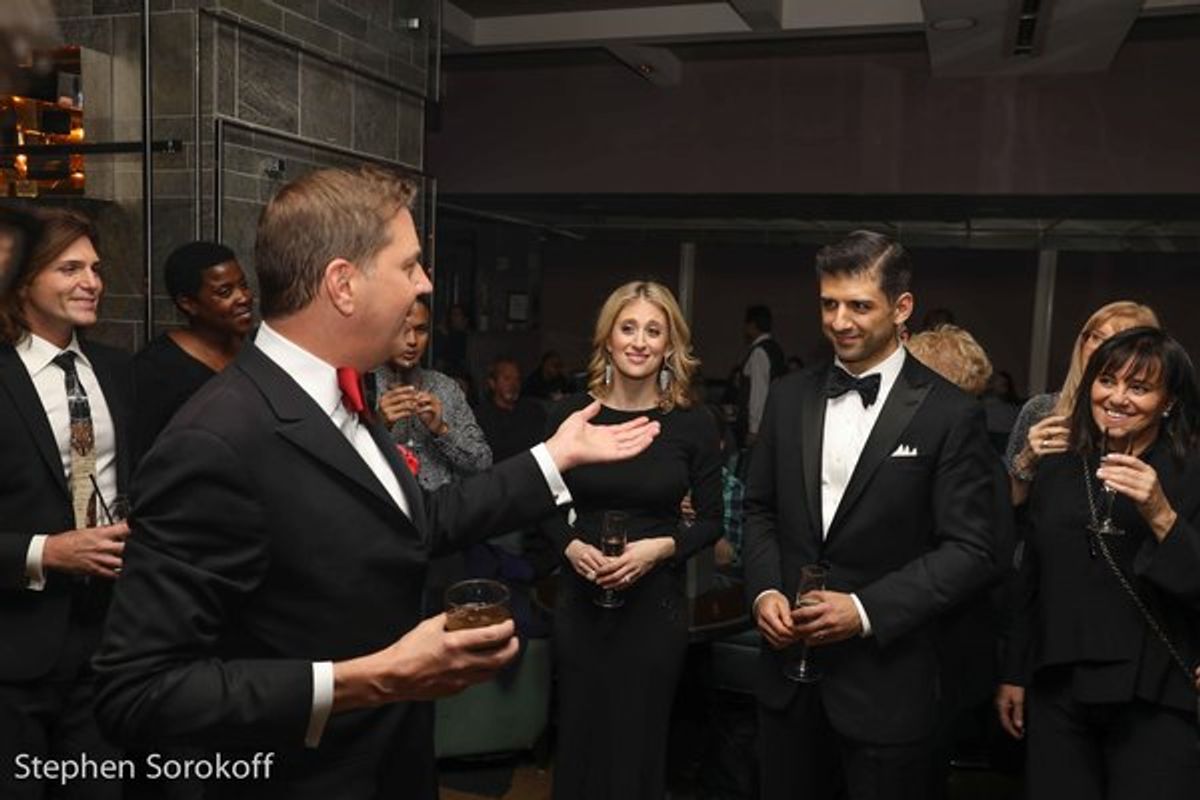 Eric Gabbard, Steven Reineke, Caissie Levy, Tony Yazbeck at 