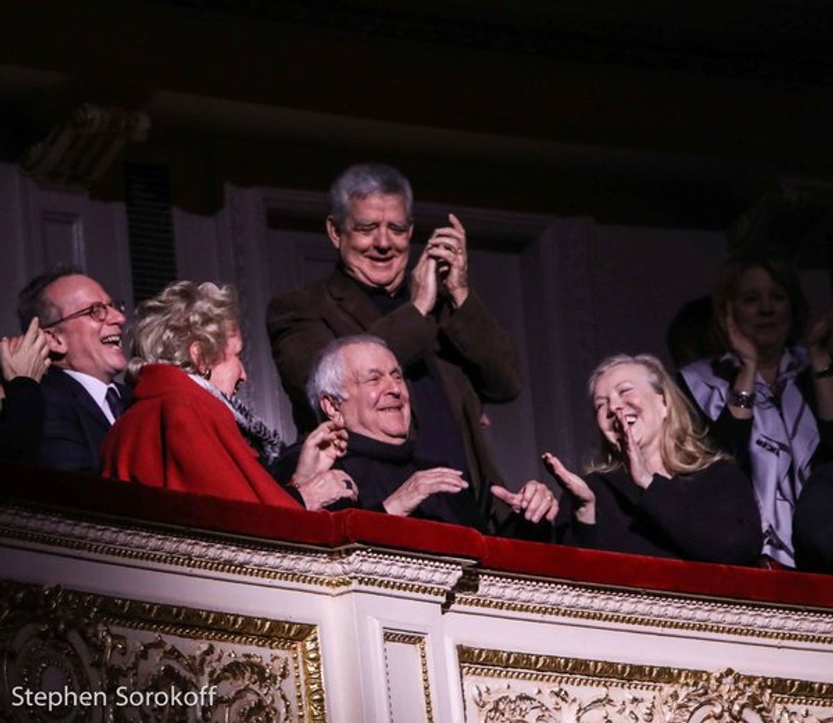 John Kander, Albert Stephenson, Susan Stroman at 