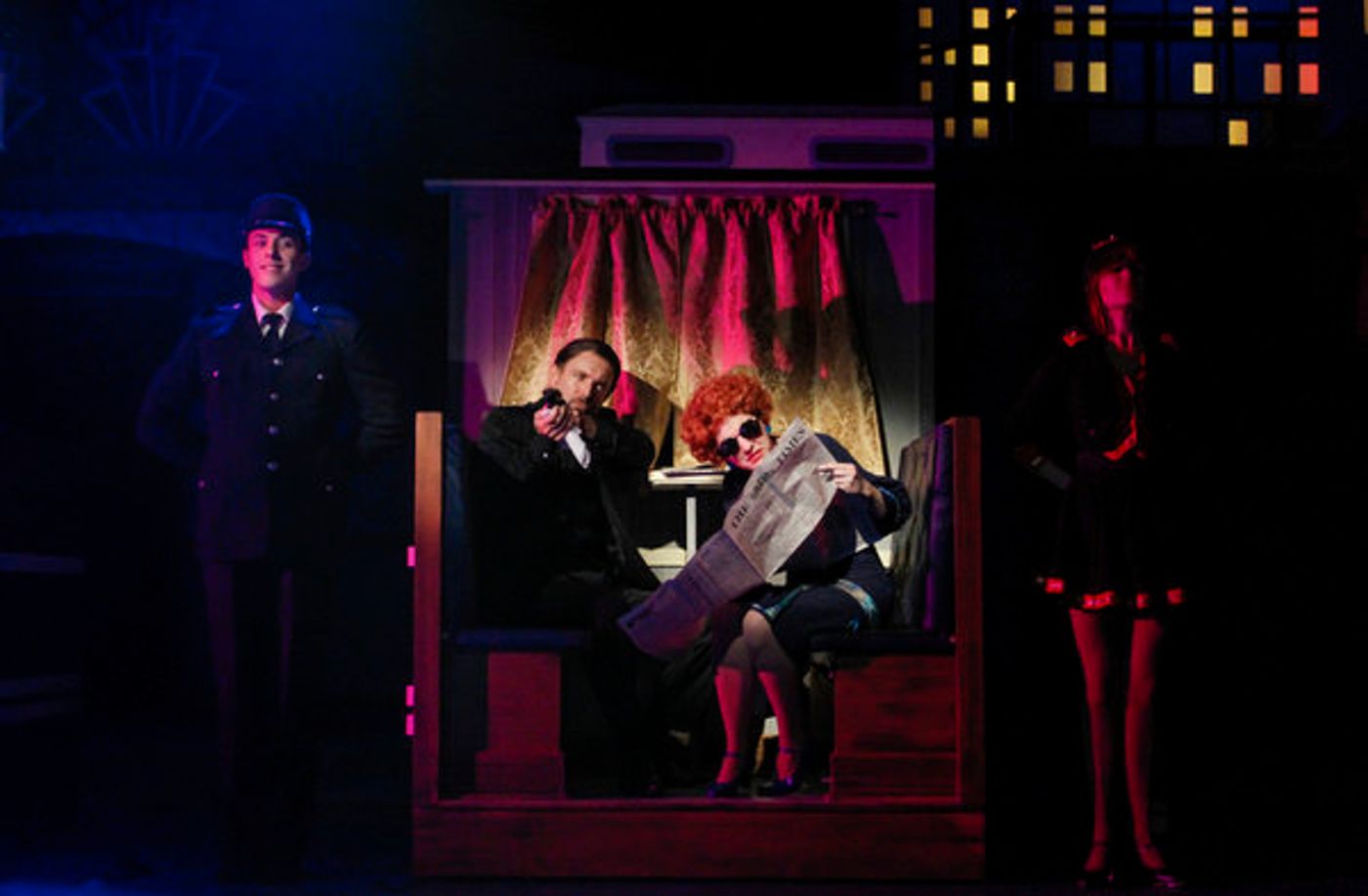 Photo Flash: Phoenix Theatre's BULLETS OVER BROADWAY Brings Musical Comedy Back with a Bang  Image