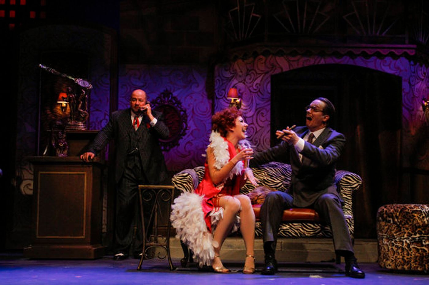 Photo Flash: Phoenix Theatre's BULLETS OVER BROADWAY Brings Musical Comedy Back with a Bang  Image