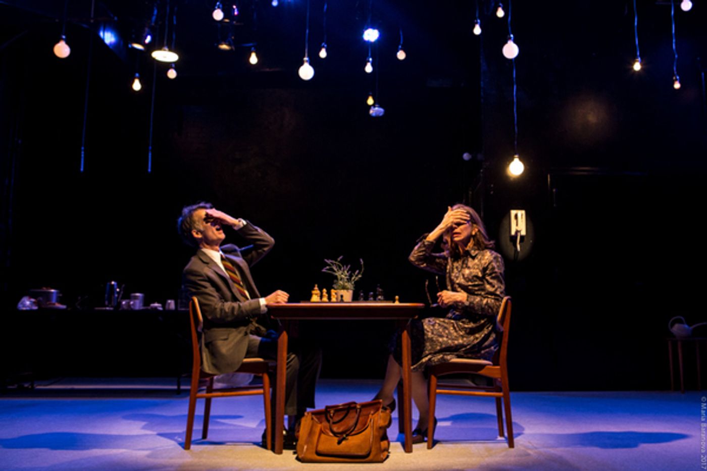 Photo Flash: John Cage's Words Come to Life in CHESS MATCH NO. 5  Image