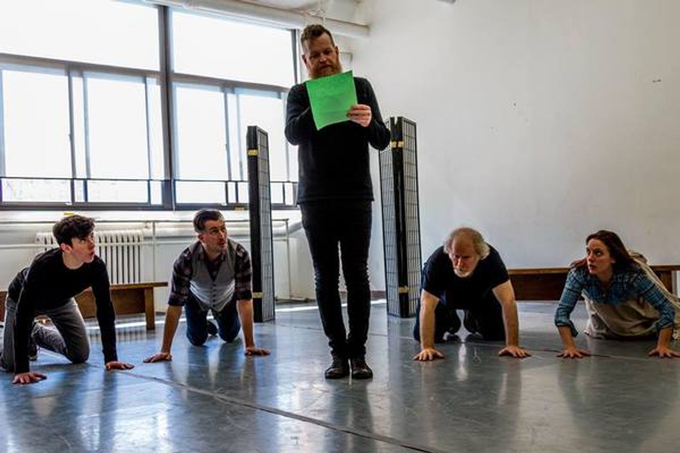 Photo Flash: Behind the Scenes in Rehearsal with Titan Theatre's TWELFTH NIGHT  Image