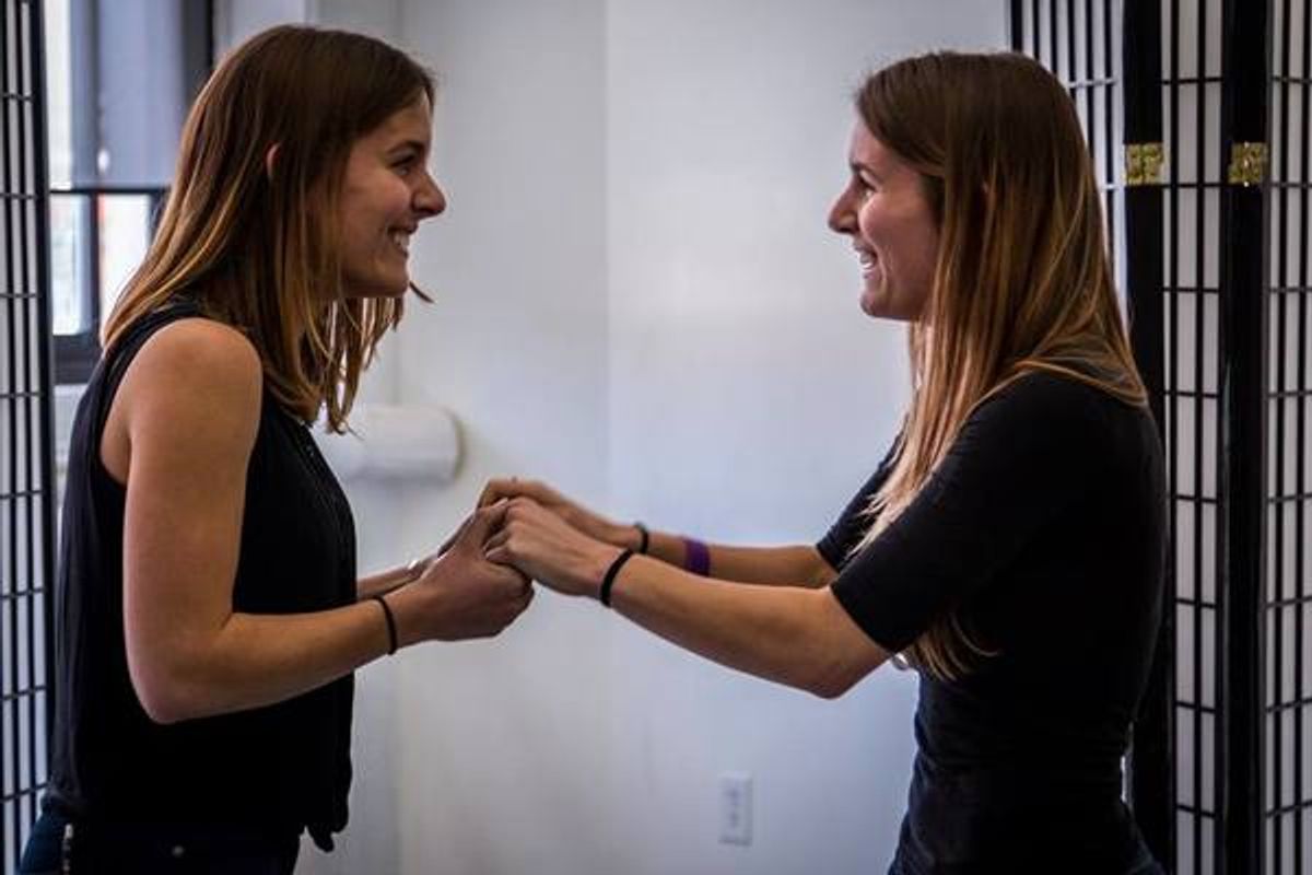 Sierra Tothero and Lauren Tothero 

 at 