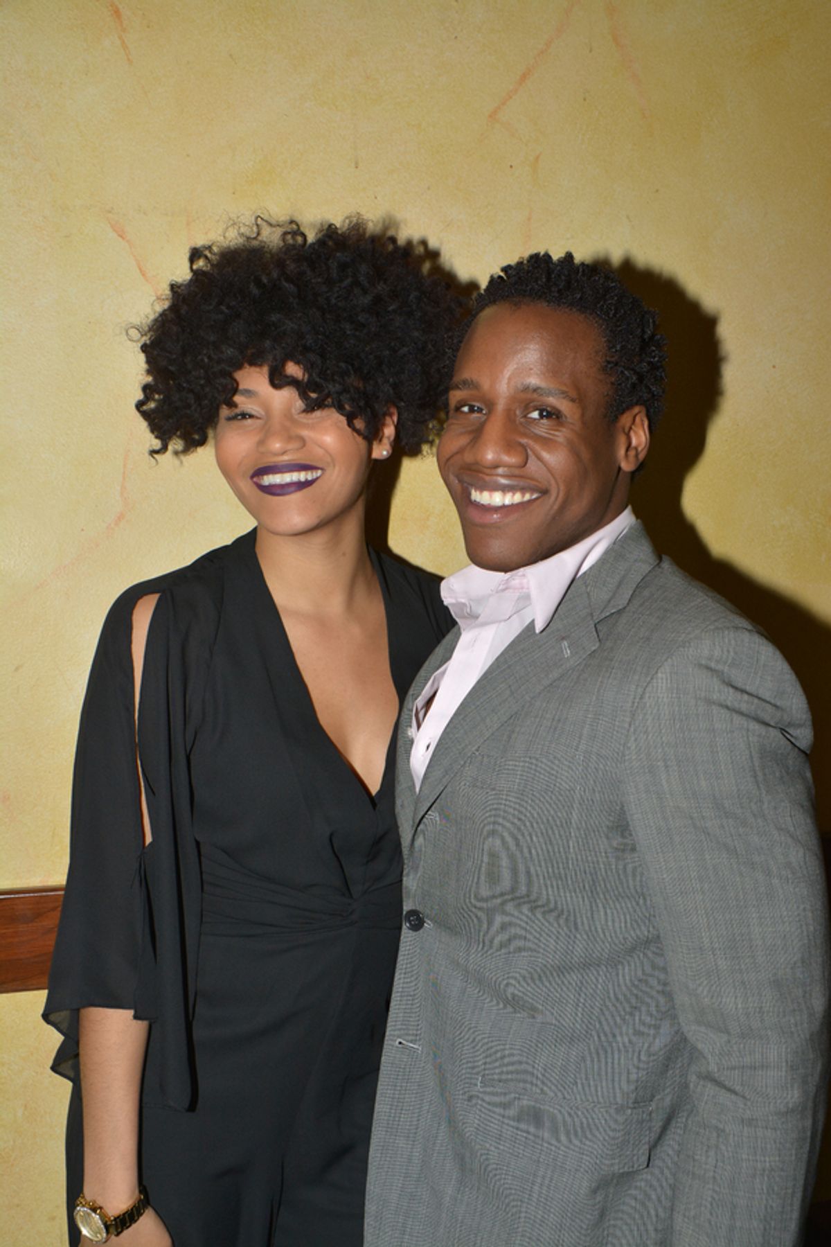 Angel Moore and William Bellamy at 