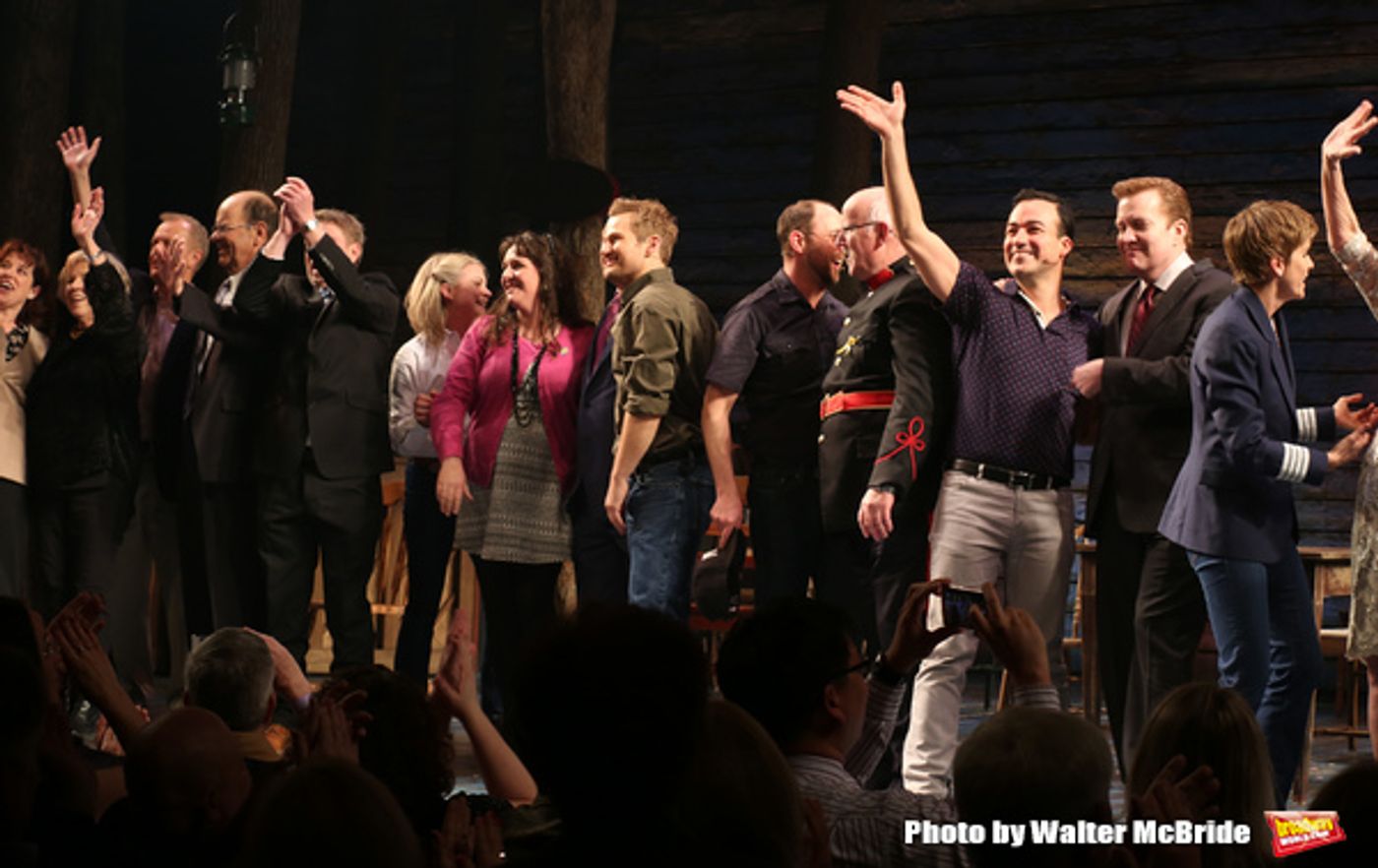 Photo Coverage: COME FROM AWAY Takes Opening Night Bows!  Image