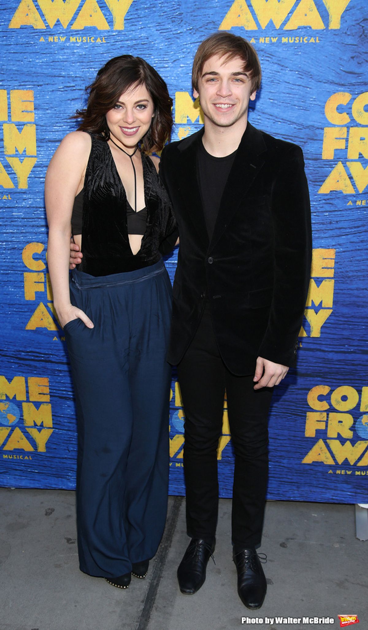 Krysta Rodriguez and Sean Grandillo at 