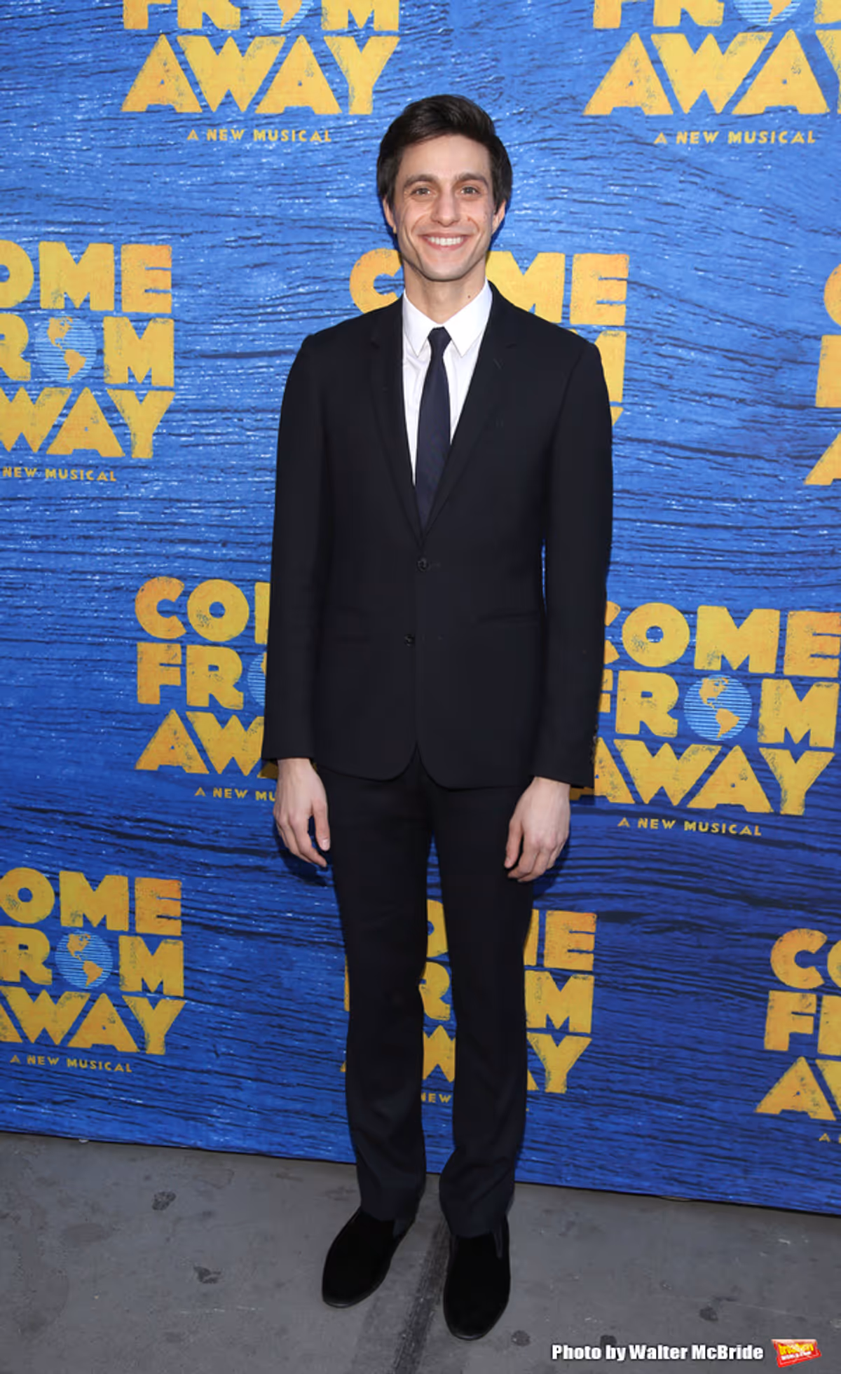 Gideon Gick at On the Red Carpet for Opening Night of COME FROM AWAY!